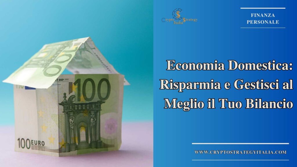 Economia Domestica: Risparmia e Gestisci al Meglio il Tuo Bilancio